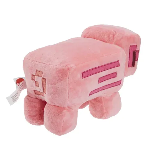 Mattel, MATTEL Minecraft: Schwein - Plüschfigur (Rosa)