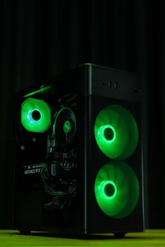 ERAZER, ERAZER ERAZER Recon E45 Core Gaming PC, AMD Ryzen? 5 5500, Windows 11 Home, NVIDIA® GeForce RTX? 4060, 1 TB SSD, 16 GB RAM