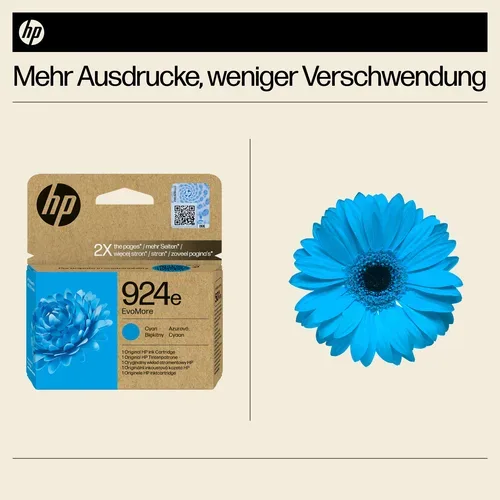 HP, HP H924ec Druckerpatronen XL c - HP No. 924e c, 4K0U7NE für z.B. HP OfficeJet Pro 8120 e, HP OfficeJet Pro 8120, HP OfficeJet Pro 8122 e