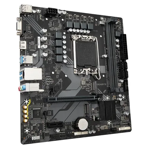 Gigabyte, Gigabyte B760M H DDR4 Mainboard Sockel (PC) Intel® LGA 1700 Formfaktor (Details) Micro-ATX Mainboard-Chipsatz Intel®