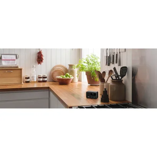 Medion, MEDION LIFE S66822 Tragbares DAB+ Radio schwarz, Farb-TFT Display 3,73 cm (1,47''), DAB+/UKW-Radio (je 40 Senderspeicher), Bluetooth® 5.3, integrierter Akku, extra kompakt, 2 W RMS
