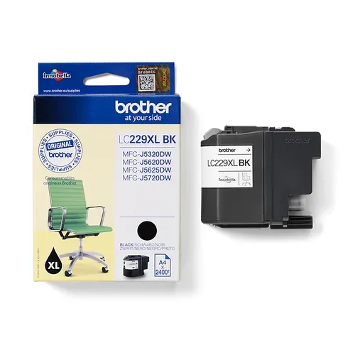 Brother, Brother B229XXLBK Druckerpatronen XL bk - Brother LC-229XXLBK für z.B. Brother MFCJ 5320 DW, Brother MFCJ 5620 DW, Brother MFCJ 5600