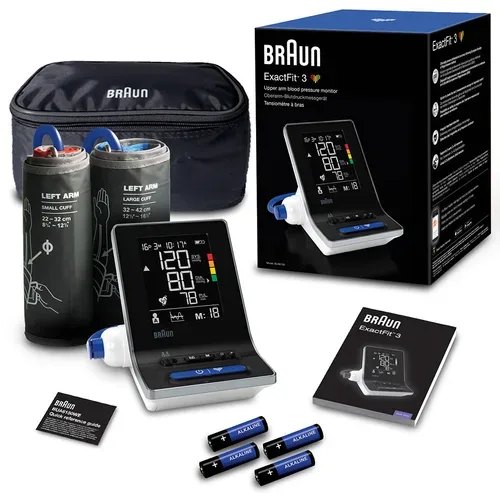 KAZ Europe S.A., BRAUN ExactFit 3 Oberarm-Blutdruckmessgerät Bua6150  1 St