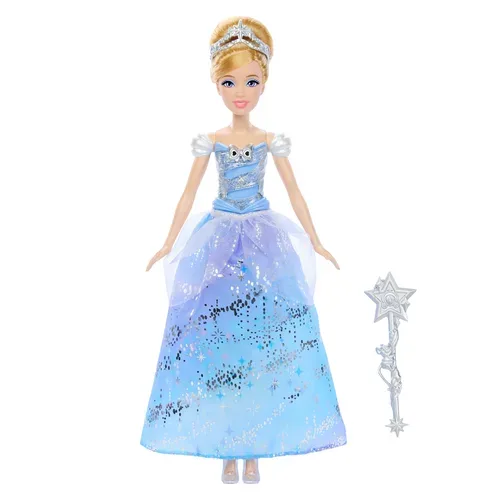 Mattel, Mattel - Disney Prinzessin Feature Light Up Cinderella, Multicolor