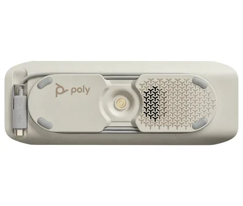 HP Poly, HP Poly Sync 40 MS Teams Speakerphone Konferenzlautsprecher Silber