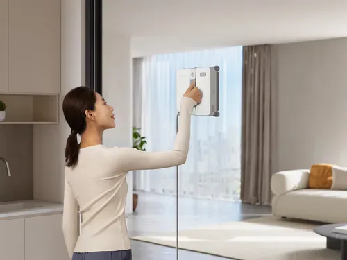 ECOVACS, Ecovacs MINI 2 Winbot Grau Fensterreiniger – weiss