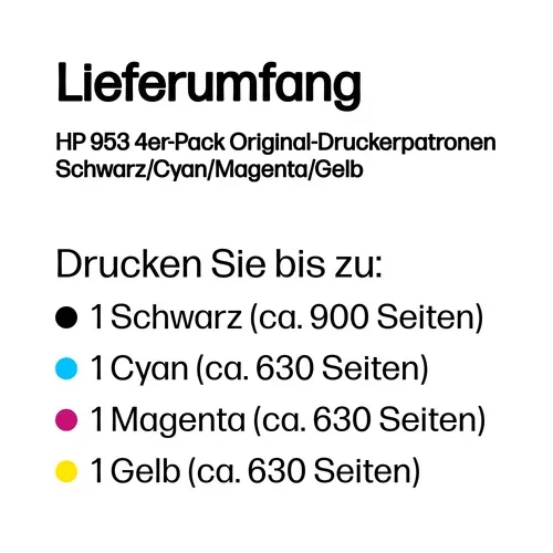 HEWLETT PACKARD, HEWLETT PACKARD - 953 Combopack