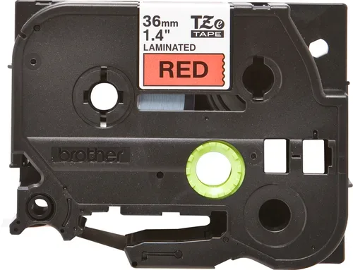 PTOUCH, PTOUCH Band, laminiert schwarz/rot TZe-461 PT-3600 36 mm
