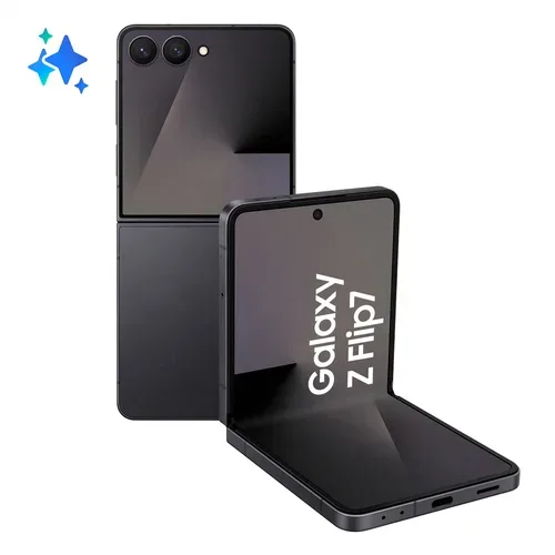 Samsung, SAMSUNG Galaxy Z Flip7 512 GB Jetblack Dual SIM