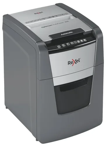 Rexel, REXEL Aktenvernichter Optimum AF+ 2020090XCH 90X. P-4. 20lt