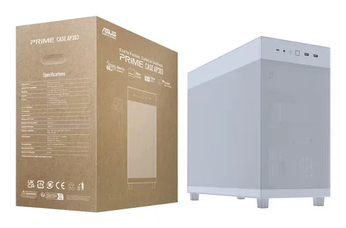 ASUS, Asus PRIME AP303 Midi-Tower PC-Gehäuse Weiß