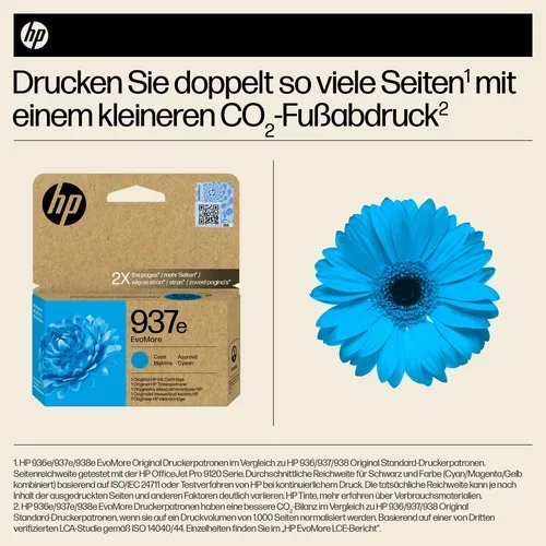 HP, HP H937XLc Druckerpatronen XL c - HP No. 937XL c, 4S6W6NE für z.B. HP OfficeJet Pro 9100, HP OfficeJet Pro 9110 b, HP OfficeJet Pro 9117 b