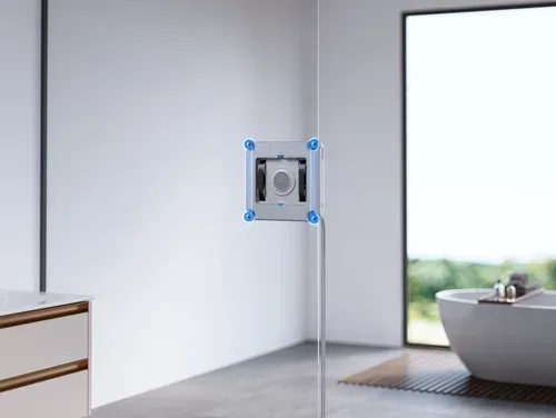 ECOVACS, Ecovacs MINI 2 Winbot Grau Fensterreiniger – weiss