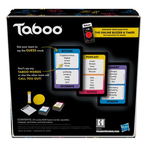 Hasbro gaming, Hasbro Gaming Tabu (D) Gesellschaftsspiel