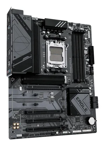 Gigabyte, Gigabyte B650 EAGLE Mainboard Sockel (PC) AMD® AM5 Formfaktor (Details) ATX Mainboard-Chipsatz AMD® B650
