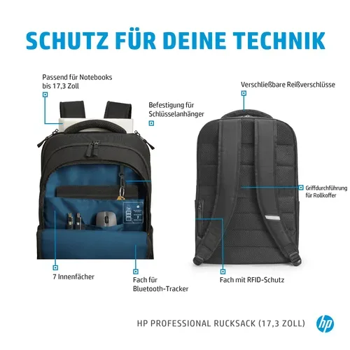 HP, HP Professional 17,3" Rucksack