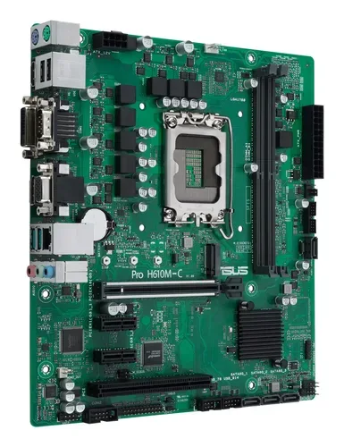 ASUS, ASUS - Pro H610M-C-CSM Intel H610 LGA 1700 micro ATX
