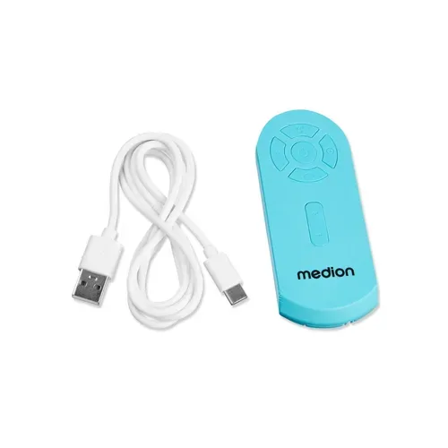 Medion, MEDION LIFE Camping Ventilator E10 TF blau, 20 W Leistung, 5 Geschwindigkeitsstufen, 110° Oszillation, 10.000 mAh Akku, als Powerbank nutzbar, LED