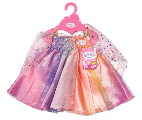 Zapf Creation, BABY born® Regenbogen Kleid 43cm, Puppenzubehör