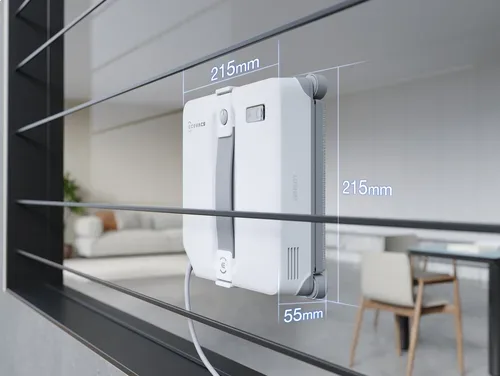 ECOVACS, Ecovacs MINI 2 Winbot Grau Fensterreiniger – weiss
