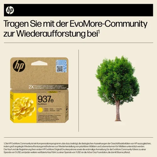 HP, HP H937XLy Druckerpatronen XL y - HP No. 937XL y, 4S6W8NE für z.B. HP OfficeJet Pro 9100, HP OfficeJet Pro 9110 b, HP OfficeJet Pro 9117 b