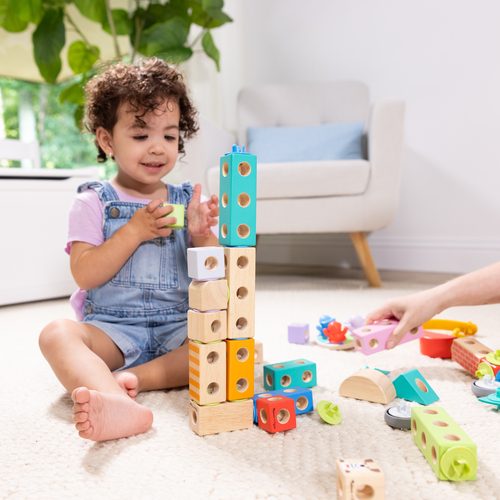 Spin Master, Spin Master Spielbausteine "Melissa & Doug Blockables Stadt"
