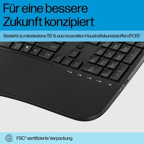 HP, HP 680 Comfort Dual-Mode-Tastatur