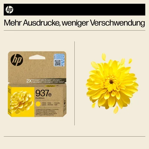 HP, HP H937XLy Druckerpatronen XL y - HP No. 937XL y, 4S6W8NE für z.B. HP OfficeJet Pro 9100, HP OfficeJet Pro 9110 b, HP OfficeJet Pro 9117 b