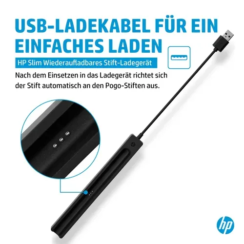 HP, HP Wiederaufladbarer Slim Pen Ladegerät
