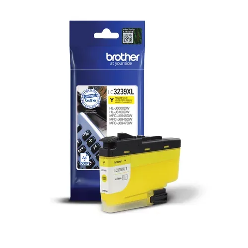 Brother, Brother B3237/3239 Druckerpatronen XL y - Brother LC3239XLY für z.B. Brother MFCJ 6947 DW, Brother HLJ 6000 DW, Brother HLJ 6100 DW