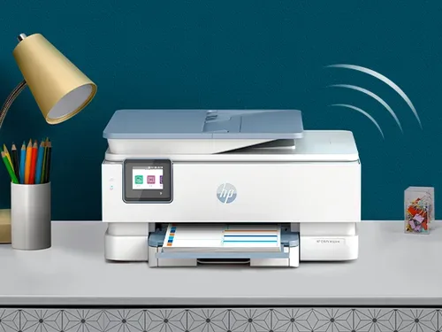 Hewlett Packard, HEWLETT PACKARD Drucker ENVY Inspire 7921e, Drucken. Scannen. Kopieren. Fotodruck, 6 Probe-Monaten HP Instant Ink mit HP+ inklusive, 35 Blatt Dokumentenzuführung und 2 Papierzuführungen