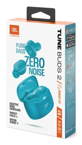JBL, JBL - Tune Buds 2, Türkisblau, 45mm