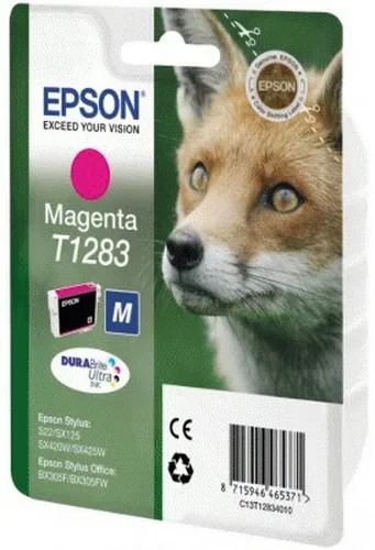 Epson, Epson E128 Druckerpatronen ma - Epson T1283 m, C13T12834011 für z.B. Epson Stylus SX 230, Epson Stylus SX 235 W, Epson Stylus Office BX 305 F
