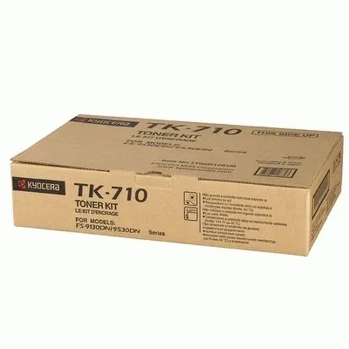 Kyocera, Kyocera K710 Toner bk - Kyocera TK-710 für z.B. Kyocera FS -9130, Kyocera FS -9130 DN, Kyocera FS -9130 DN/B, Kyocera FS -9130 DN/D