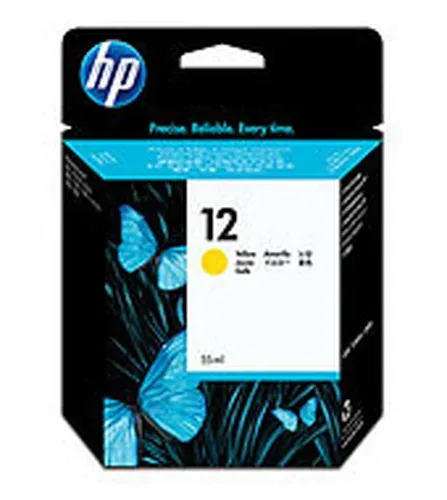 HP, HP H12y Druckerpatronen ye - HP No. 12 y, C4806A für z.B. HP Business InkJet 3000, HP Business InkJet 3000 DTN, HP Business InkJet 3000 N