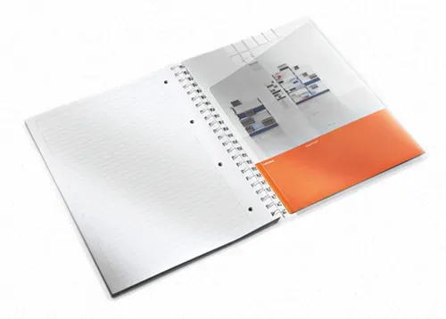 Leitz, LEITZ Spiralblock WOW A4 46370051 eisblau 80 Blatt