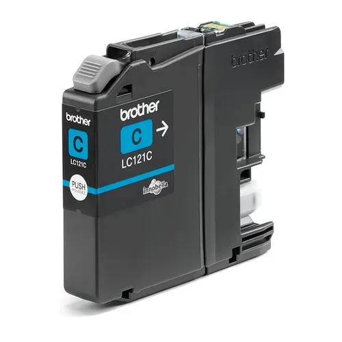 Brother, Brother B121C Druckerpatronen cy - Brother LC-121C für z.B. Brother DCPJ 552 DW, Brother DCPJ 132 W, Brother DCPJ 150, Brother DCPJ 152 W
