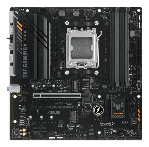 ASUS, Asus TUF GAMING A620M-PLUS Mainboard Sockel (PC) AMD® AM5 Formfaktor (Details) Micro-ATX Mainboard-Chipsatz AMD® A620