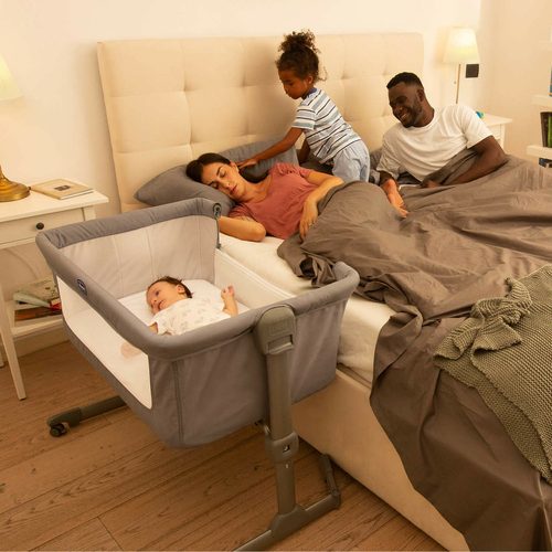 CHICCO, Chicco Beistellbettchen NEXT2ME Essential Special Edition STONE RE_LUX