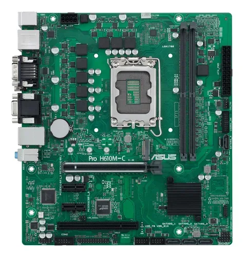 ASUS, ASUS - Pro H610M-C-CSM Intel H610 LGA 1700 micro ATX