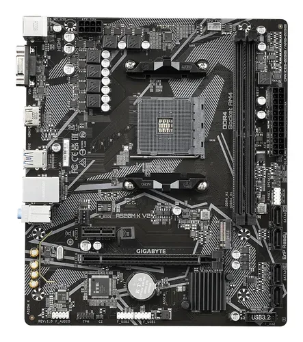 Gigabyte, Gigabyte A520M K V2, Mainboard