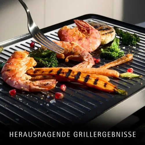 Wmf, WMF Raclette "Lono Selection" 8 Stk. Raclettepfännchen 1.500 W variable Temperatureinstellung, LED-Beleuchtung
