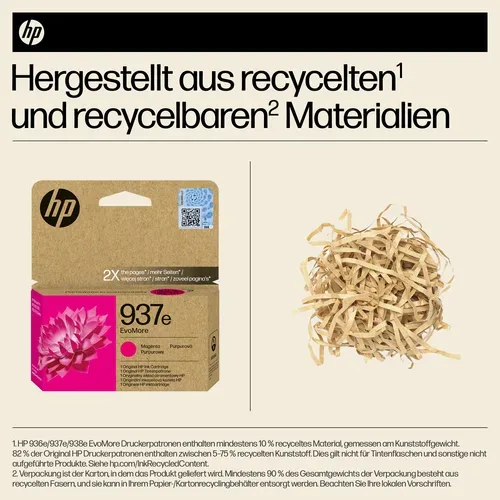 HP, HP H937XLm Druckerpatronen XL m - HP No. 937XL m, 4S6W7NE für z.B. HP OfficeJet Pro 9100, HP OfficeJet Pro 9110 b, HP OfficeJet Pro 9117 b