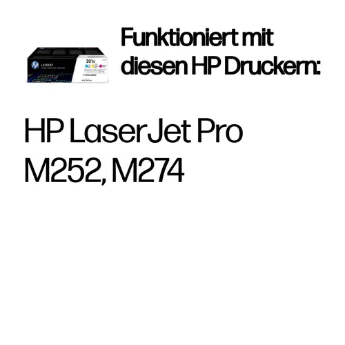 HP, HP Toner Tri-Pack 201X CMY CF253XM CLJ Pro M252/MFP277 2300 S.