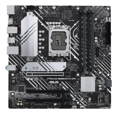 ASUS, ASUS - PRIME B660M-A D4-CSM Intel B660 LGA 1700 micro ATX