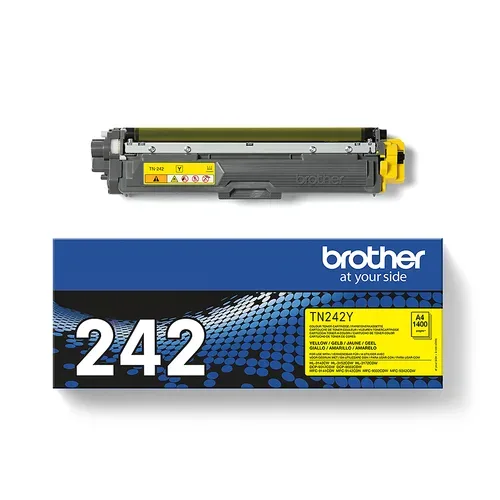 Brother, Brother B242Y Toner ye - Brother TN-242Y für z.B. Brother DCP -9022 CDW, Brother HL -3142 CW, Brother HL -3152 CDW, Brother HL -3172 CDW