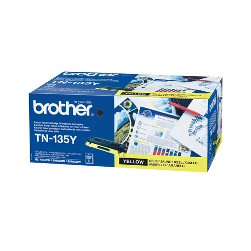 Brother, Brother B135Y Toner XL ye - Brother TN-135Y für z.B. Brother DCP -9040 CN, Brother DCP -9042 CDN, Brother DCP -9042 CN, Brother DCP -9045 CDN