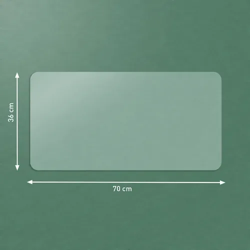 Leitz, LEITZ Schreibunterlage, B 700 x H 360 mm, Kunststoff, transparent