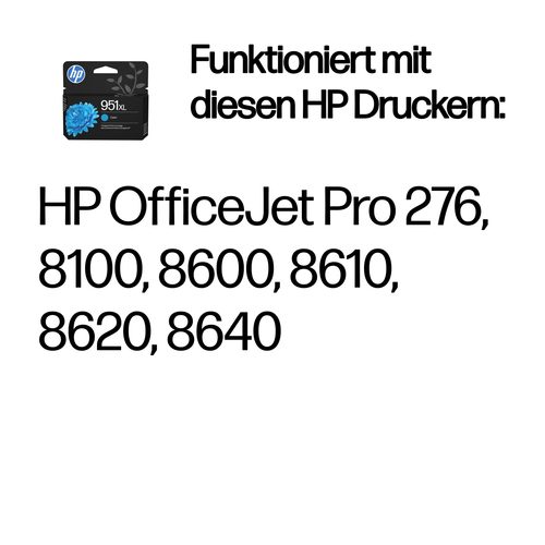 Hp, HP Original Tintenpatrone CN046AE (No.951XL), cyan XL