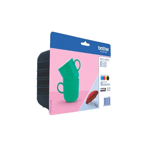 Brother, BROTHER Valuepack Tinte CMYBK LC-227XLVALB MFC-J4620DW 1200 Seiten